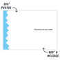 Personalized Bunny Face & Chick Easter Photo Card  image number 3