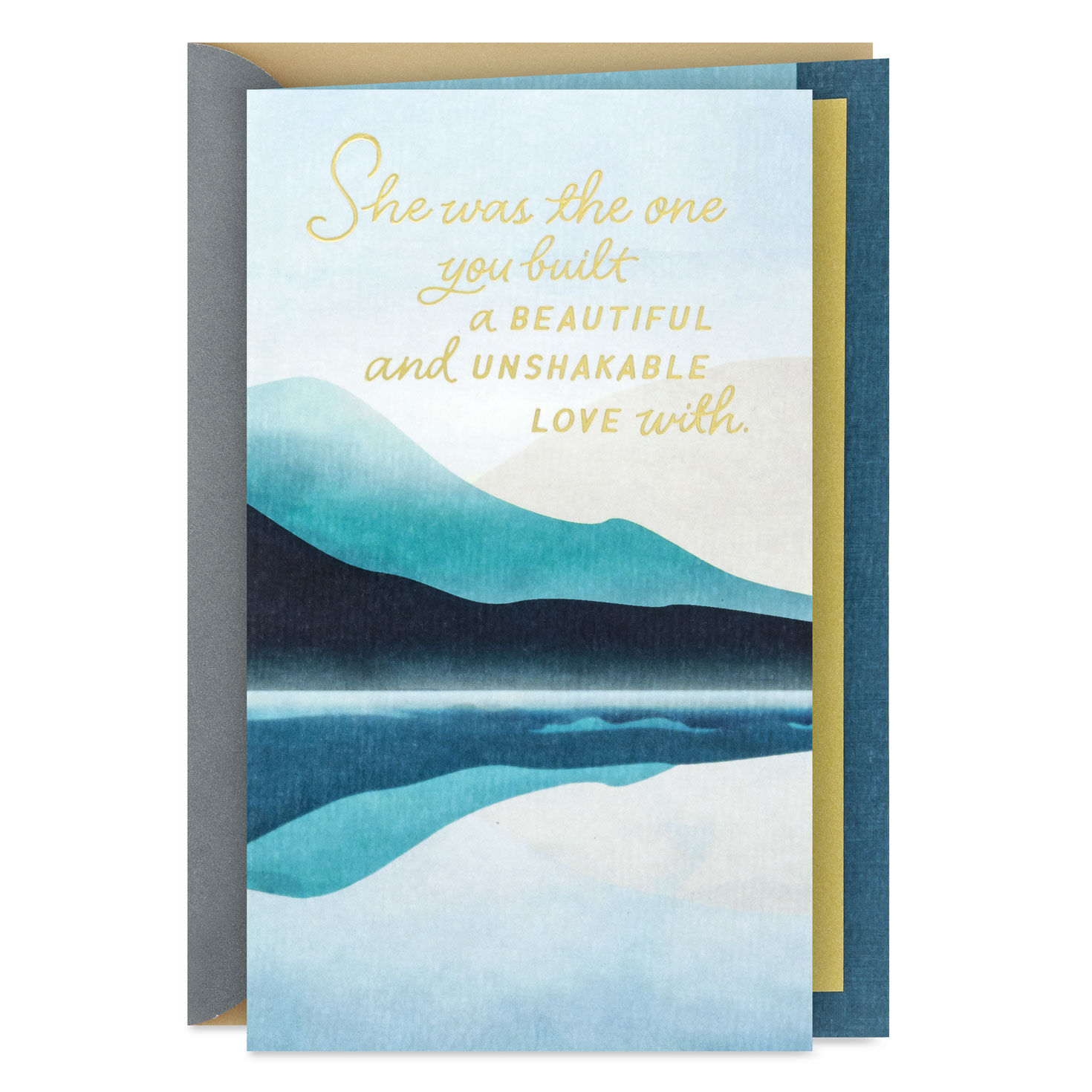 Unshakable Love Sympathy Card for Loss of Wife