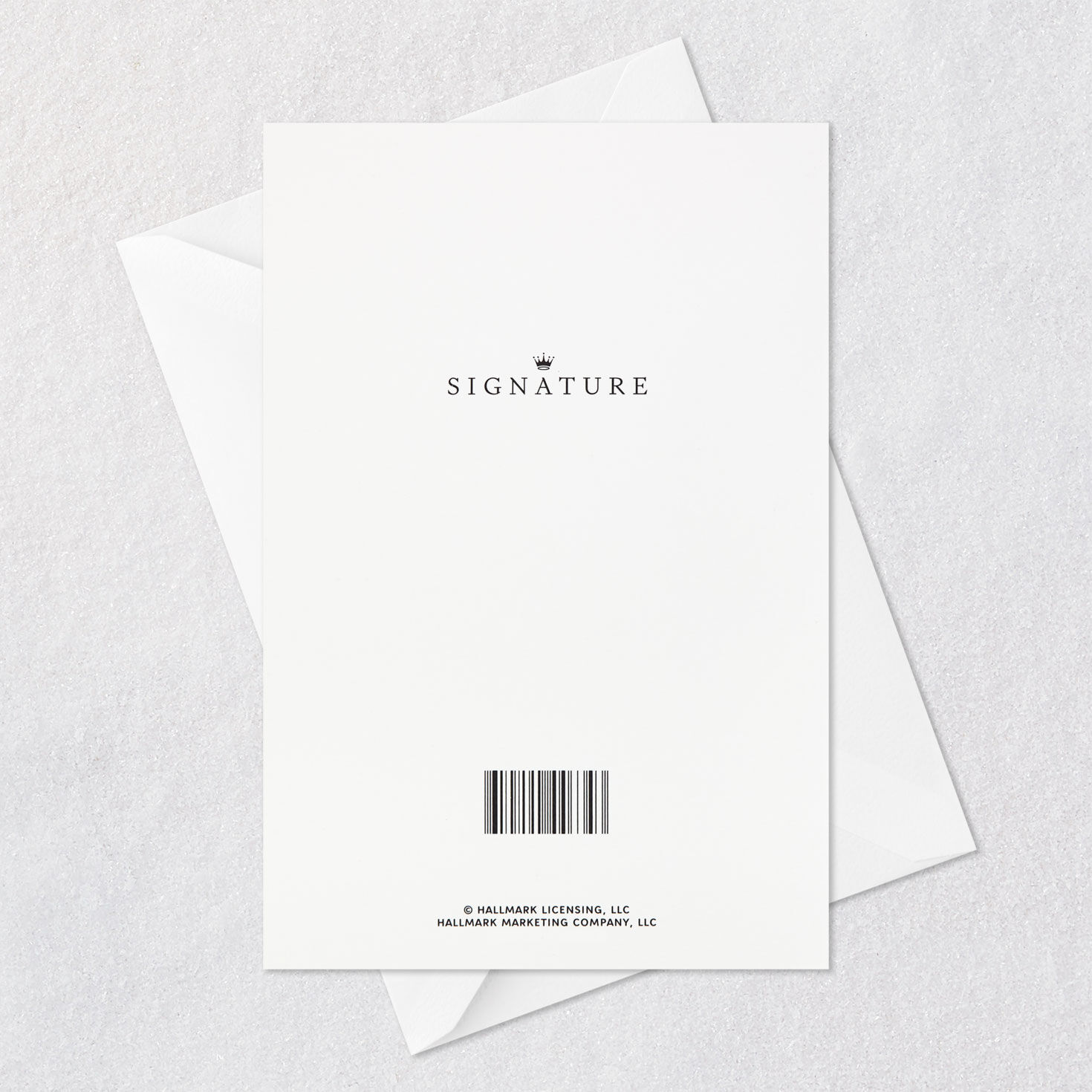 Ombr&eacute; Laser-Cut Geometric Pattern Blank Card  image number 6