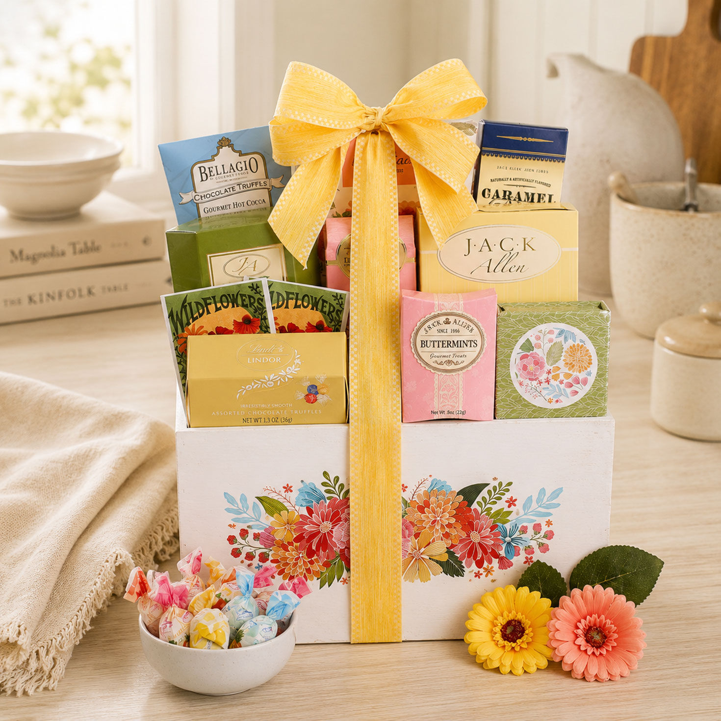 Full Bloom Sweet Treats Basket in use image number 2