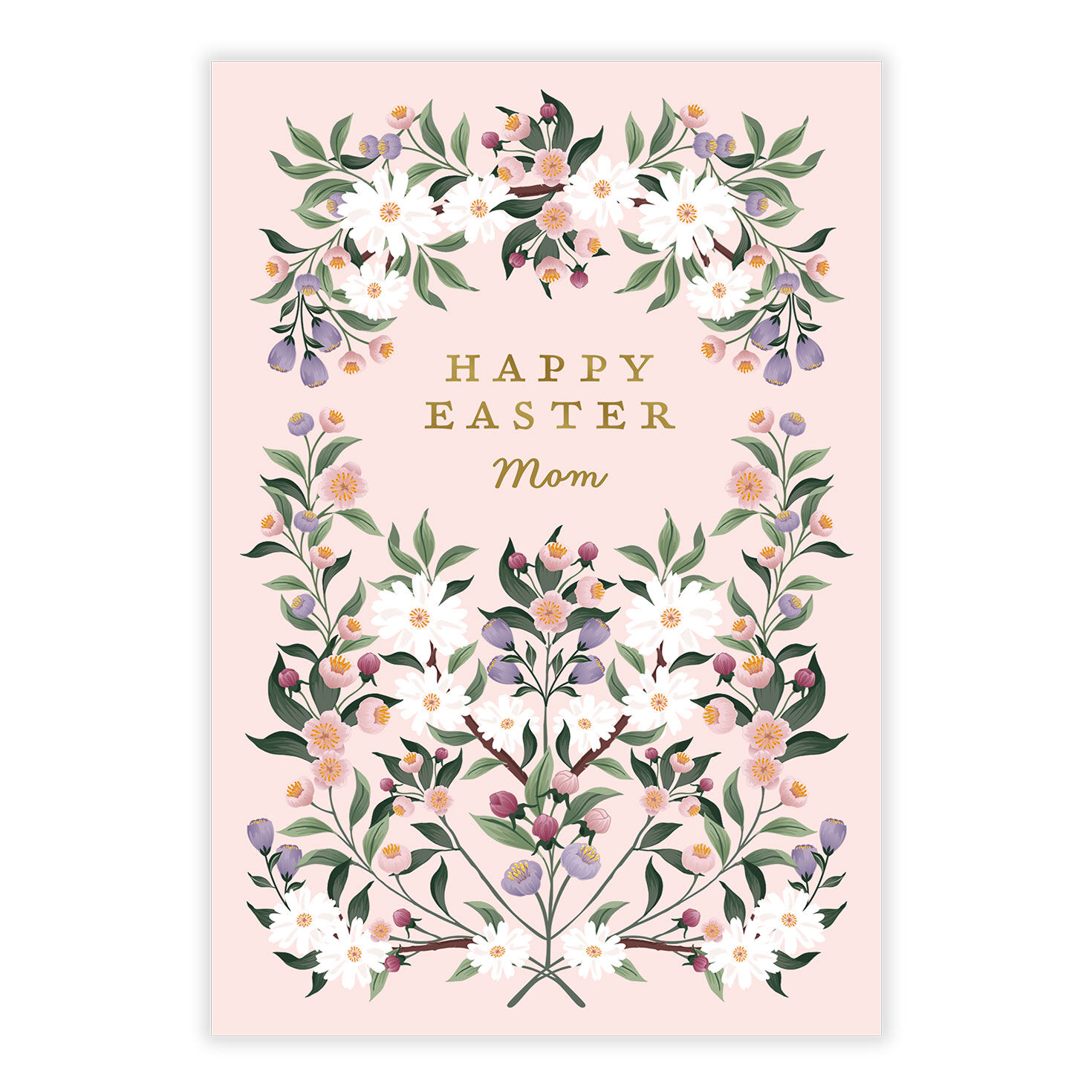 Vintage Floral Custom Easter eCard for Mom, , large image number 2