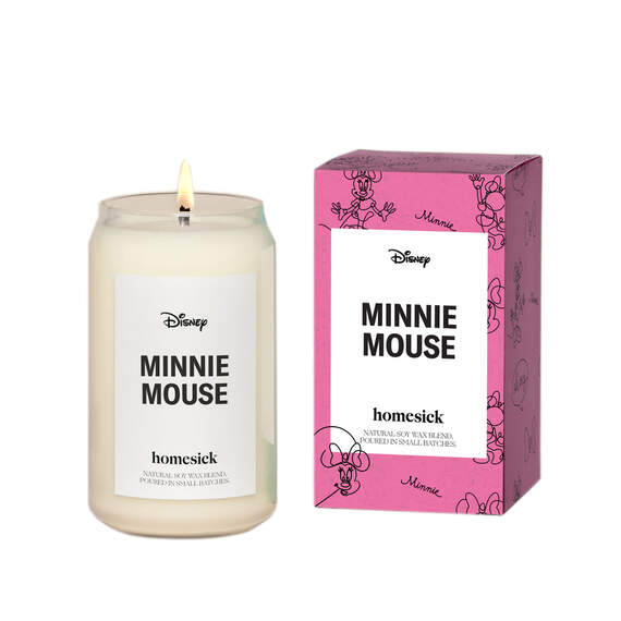 Homesick Candles Disney Minnie Mouse Candle, 13.75 oz.