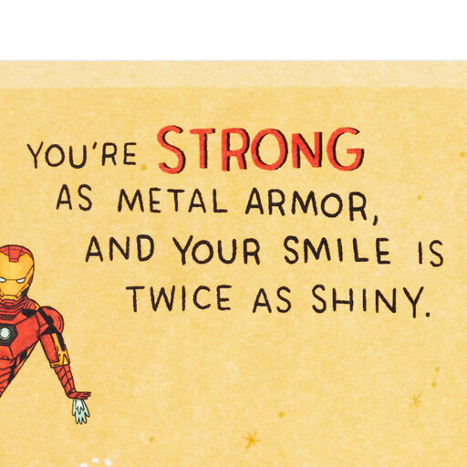Marvel Avengers One of Earth's Greatest Nephews Birthday Card, 