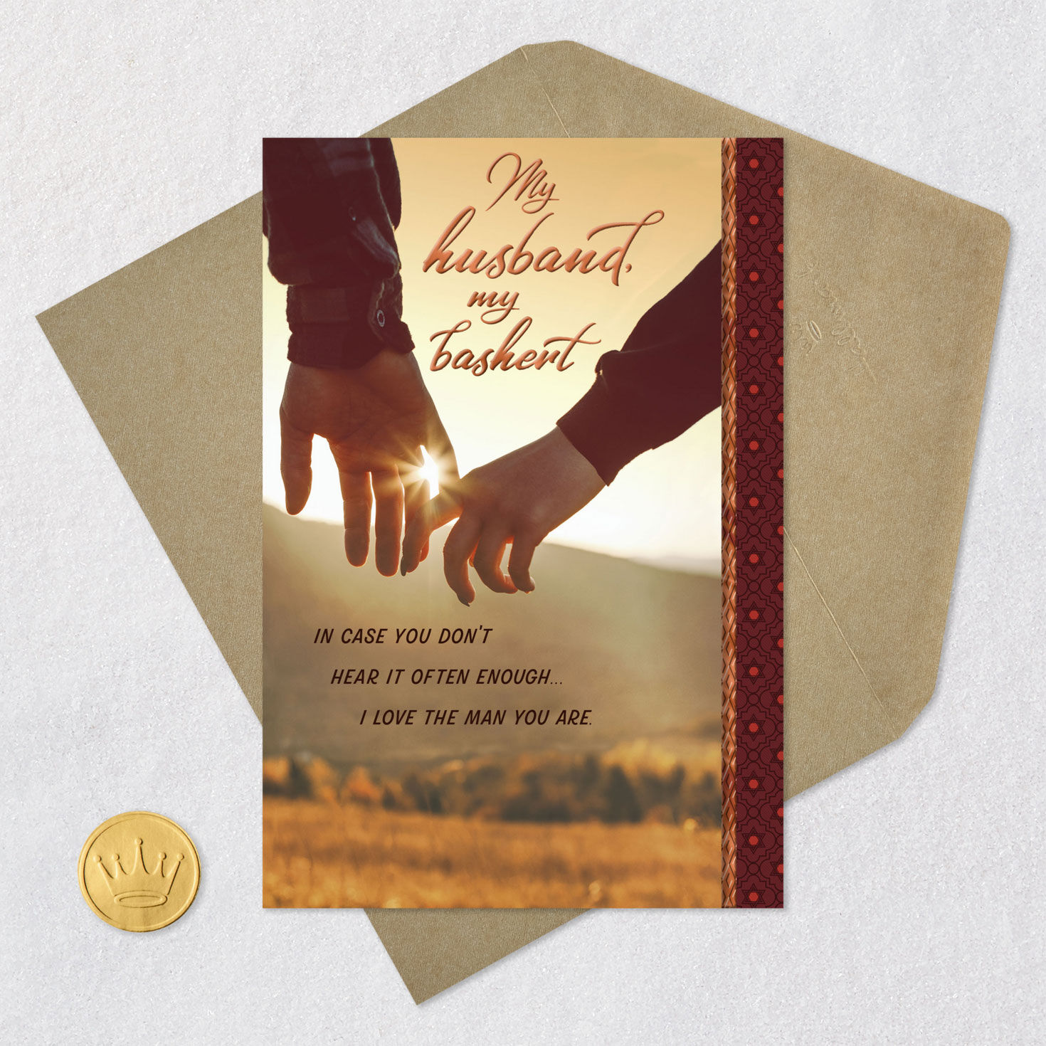 I Love the Man You Are Anniversary Card for Husband, , large image number 5