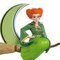 Hocus Pocus Winifred on Broom Keepsake Ornament closeup view image number 3