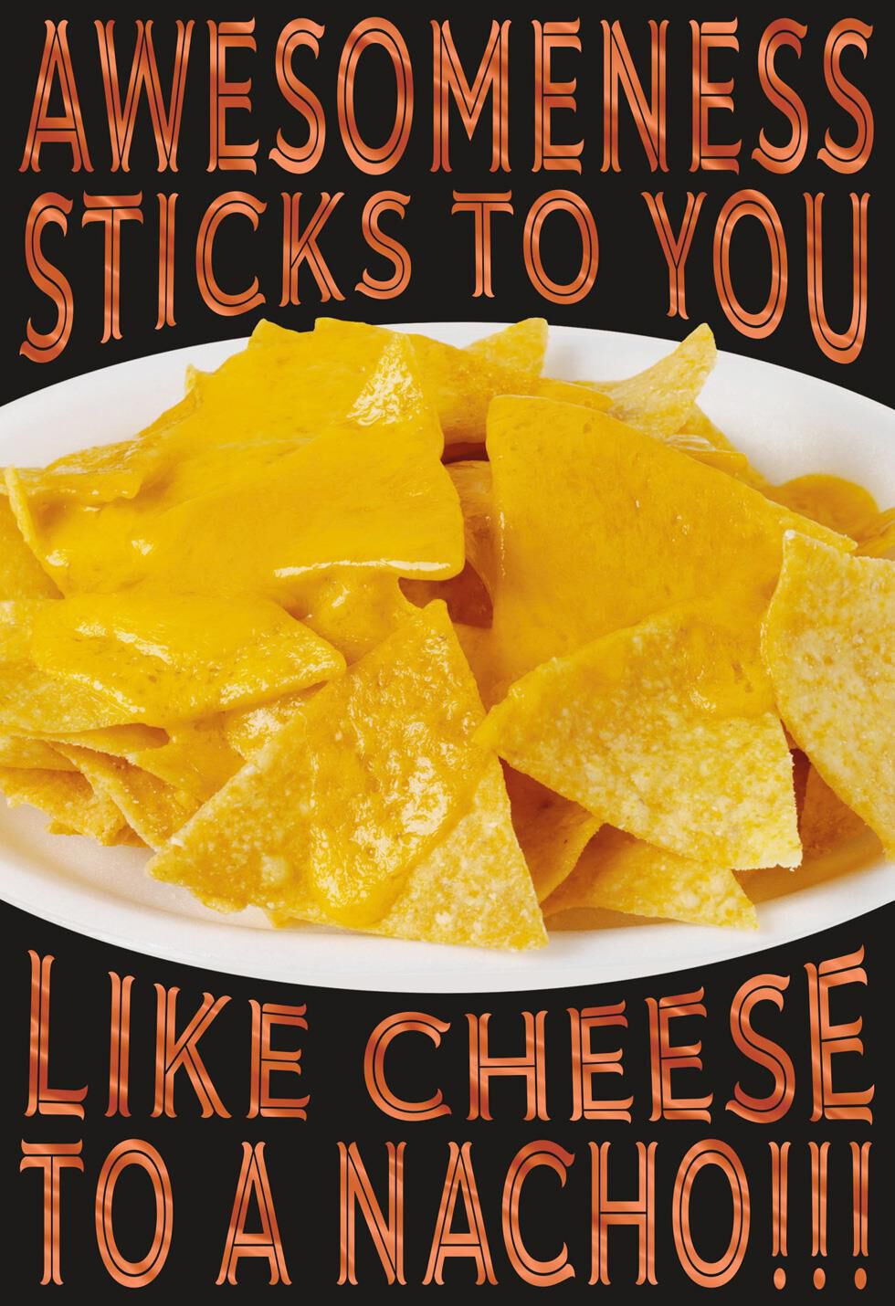 Nacho Cheese Funny Congratulations Card