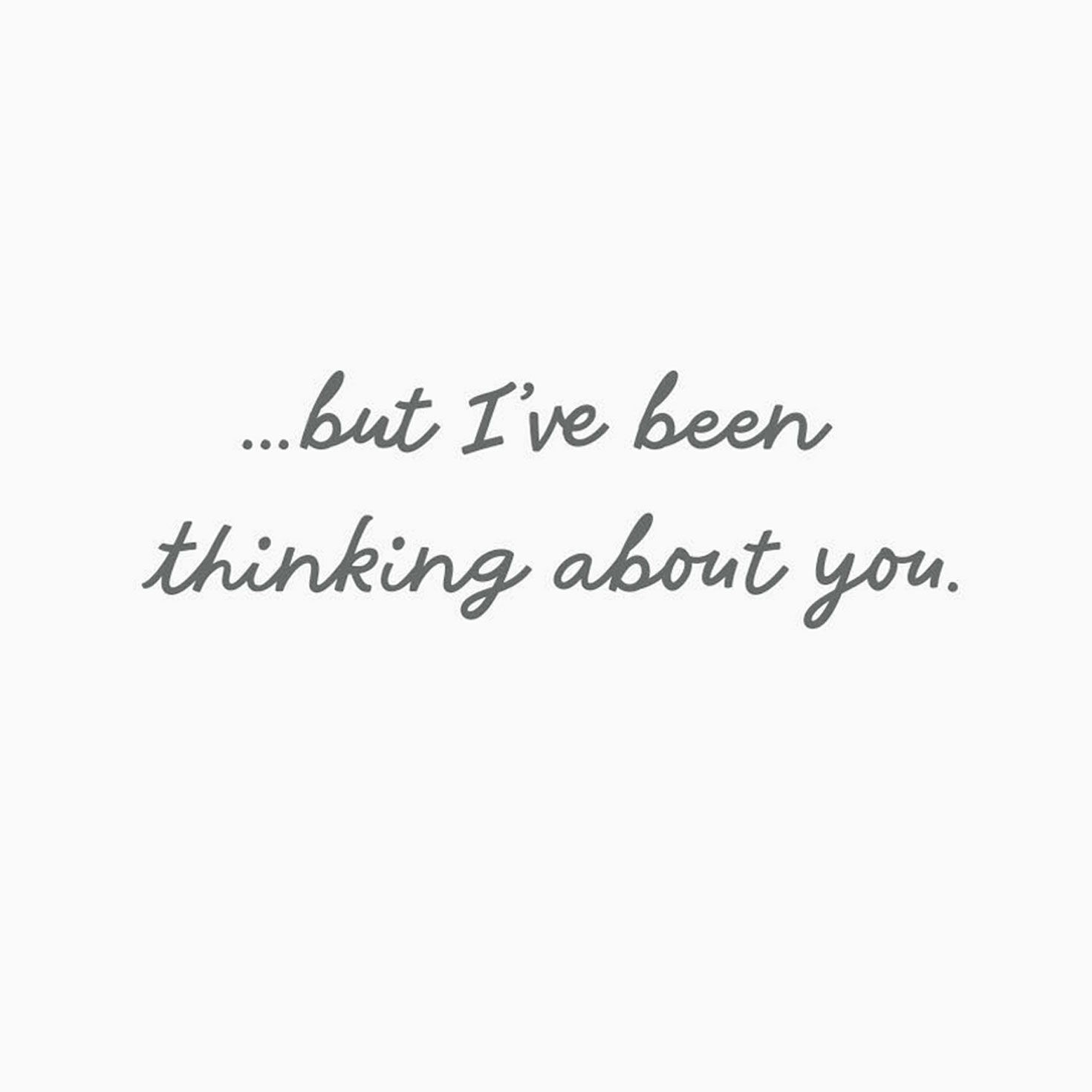 Bird and Flowers in Blue Sky Thinking of You Card Sentiment image number 2