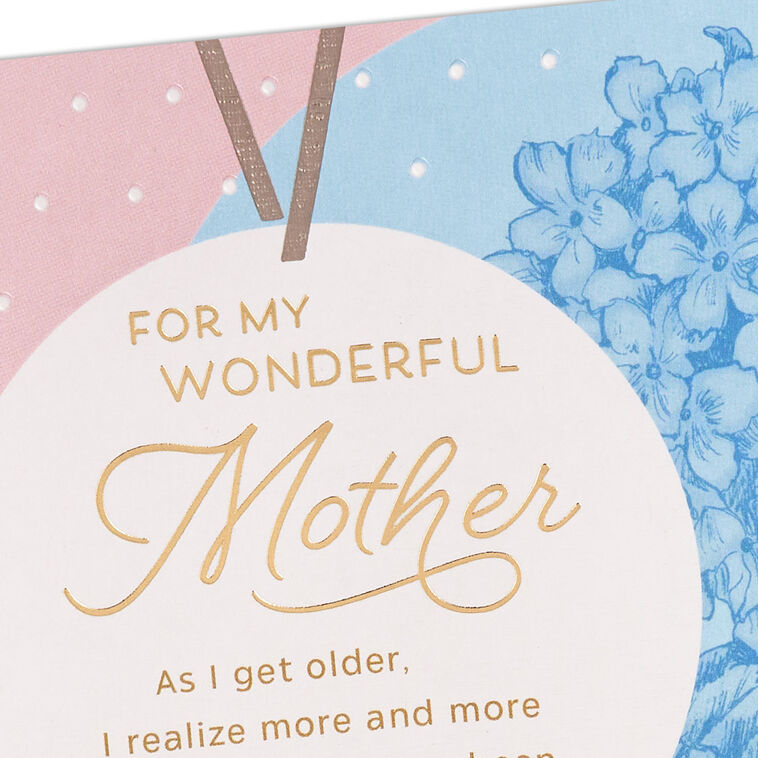 Grateful for All the Love All Through Life Birthday Card for Mother, , large image number 4