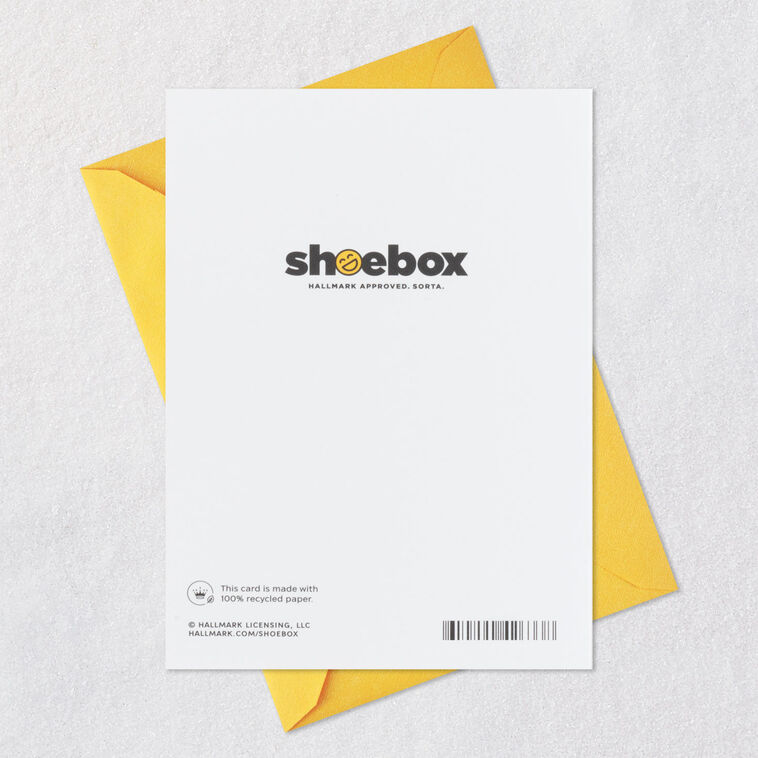 French Fries Funny Love Card Card Back with Envelope image number 7