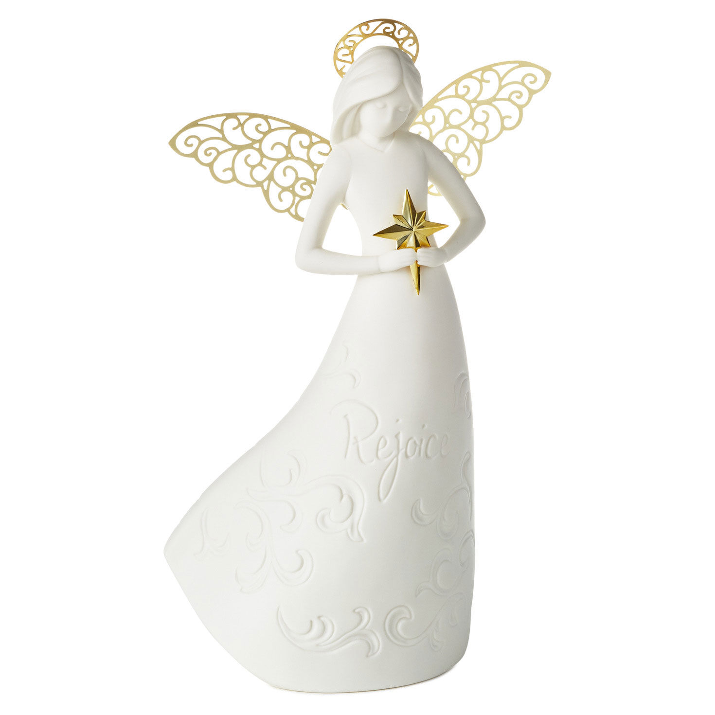 Joanne's Angels Rejoice Lighted Angel Figurine, 12" for only USD 59.99 | Hallmark