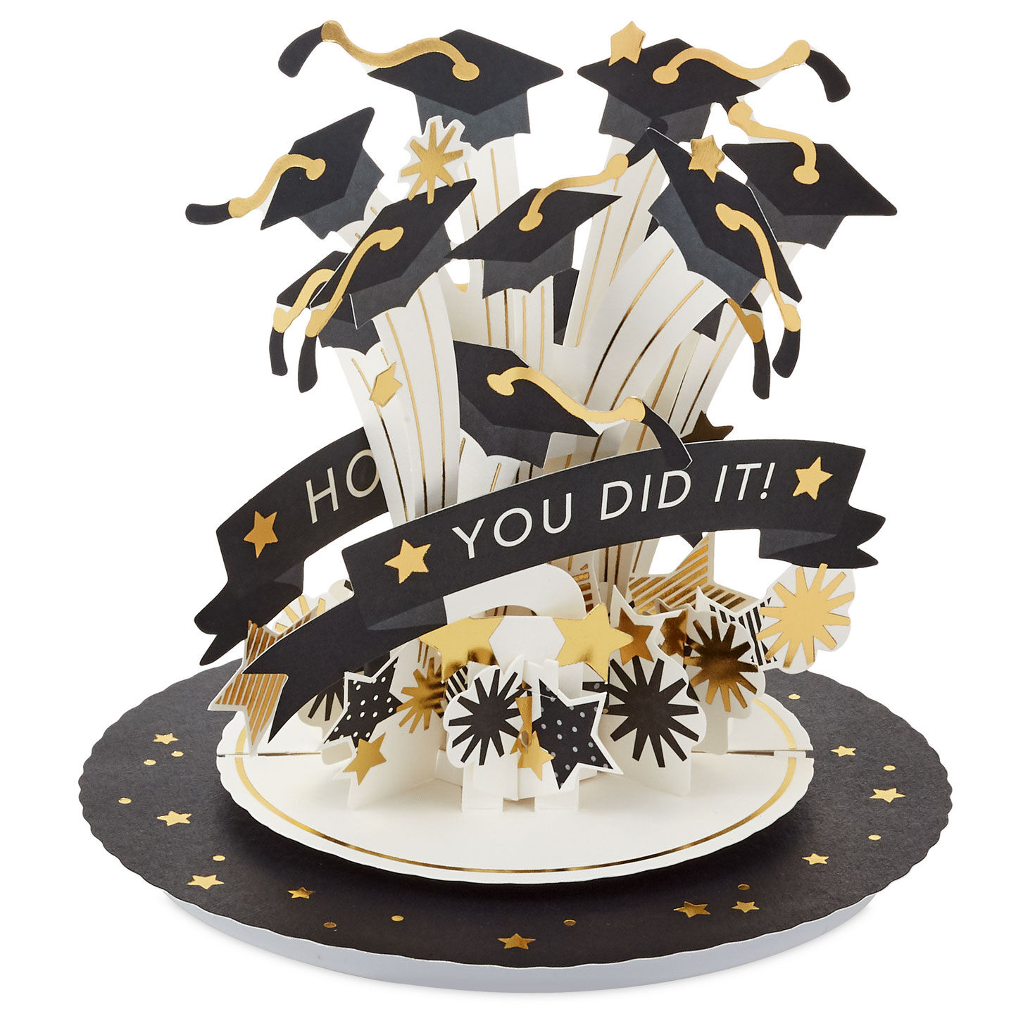 You Did It Musical 3D Pop-Up Graduation Card With Motion for only USD 14.99 | Hallmark