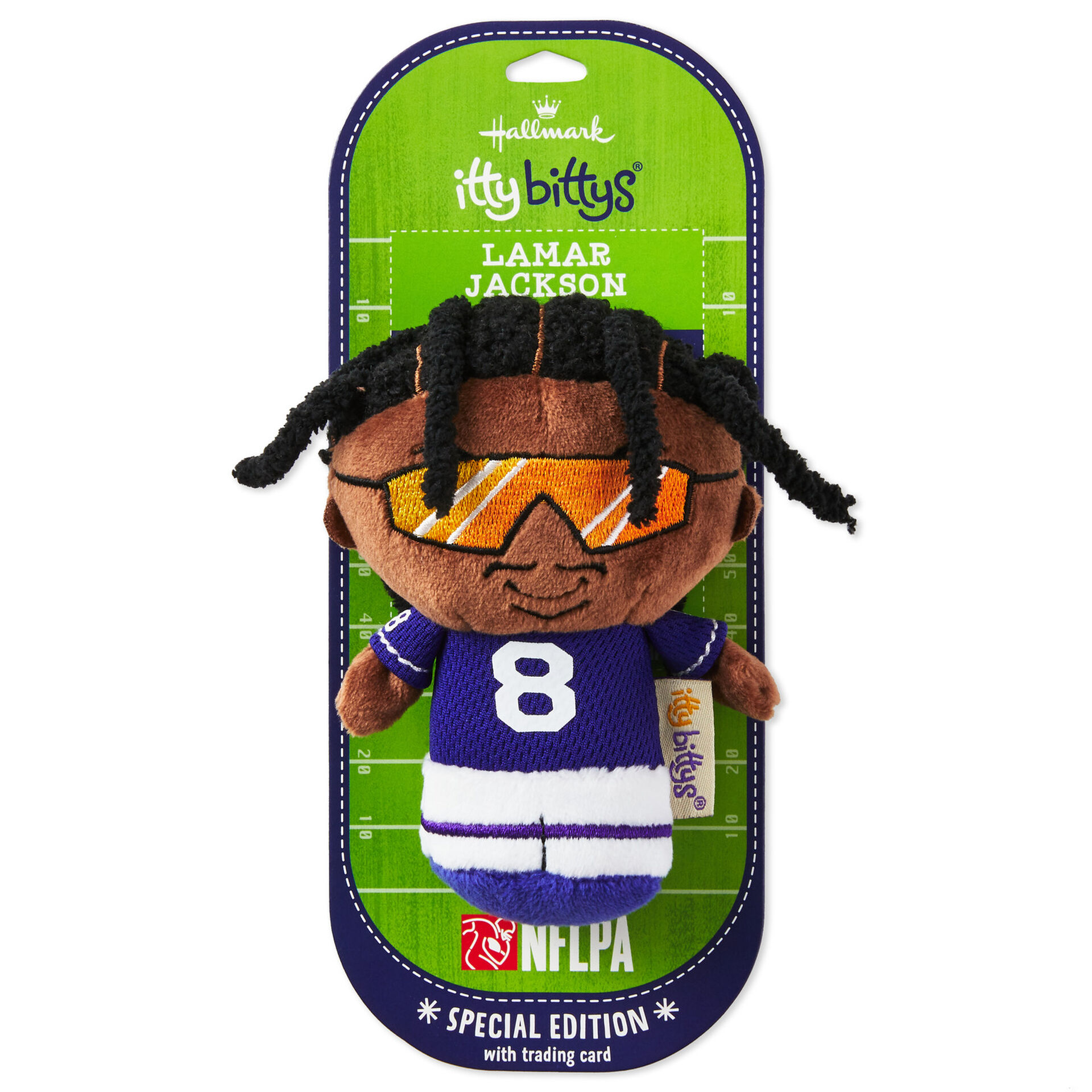 itty bittys® NFL Player Lamar Jackson Plush Special Edition itty
