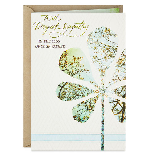 Remembering Your Father's Gifts Sympathy Card, 