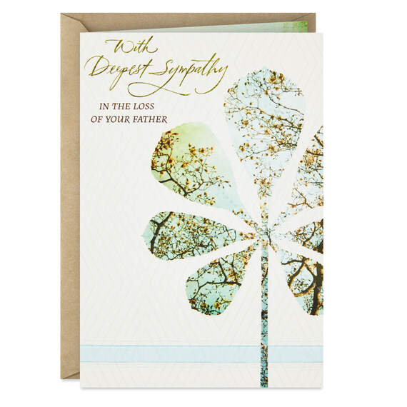 Remembering Your Father's Gifts Sympathy Card, , large image number 1