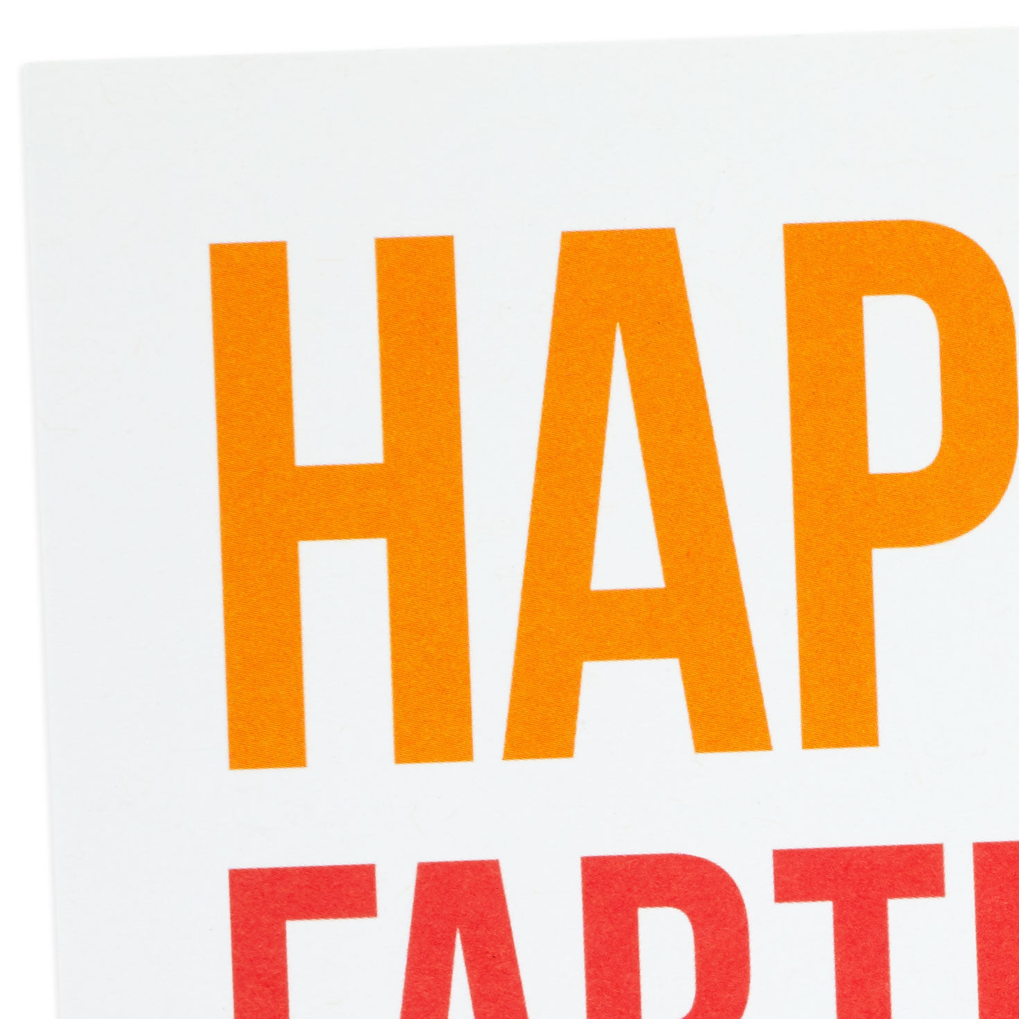 Fart Joke Lettering Funny Father's Day Card Card Front Detail image number 4