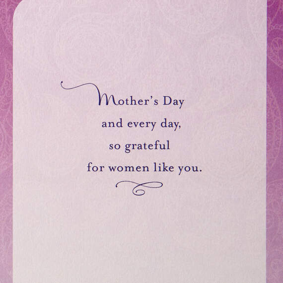 UNICEF Grateful for Women Like You Mother's Day Card, , large image number 2