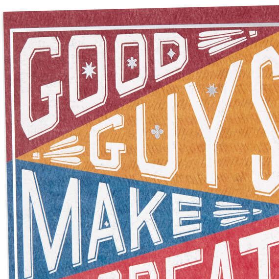 Good Guys Make Great Dads Father's Day Card, , large image number 4