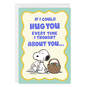 Peanuts® Snoopy Hug Folded Easter Photo Card, , large image number 1