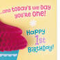 Disney Minnie Mouse Cupcake Pop-Up First Birthday Card, , large image number 2