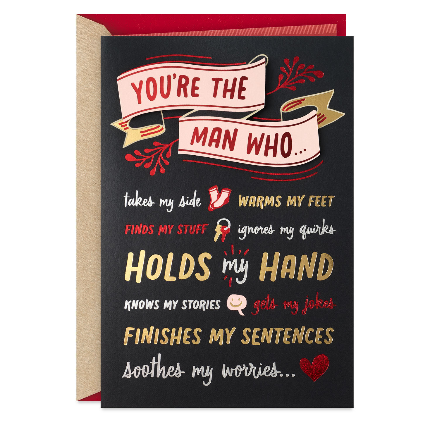 You Make All My Days Better Romantic Valentine's Day Card for Him