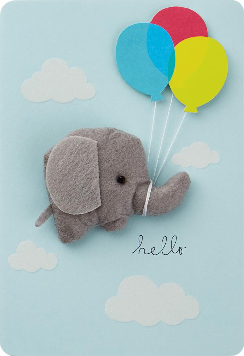 card balloons