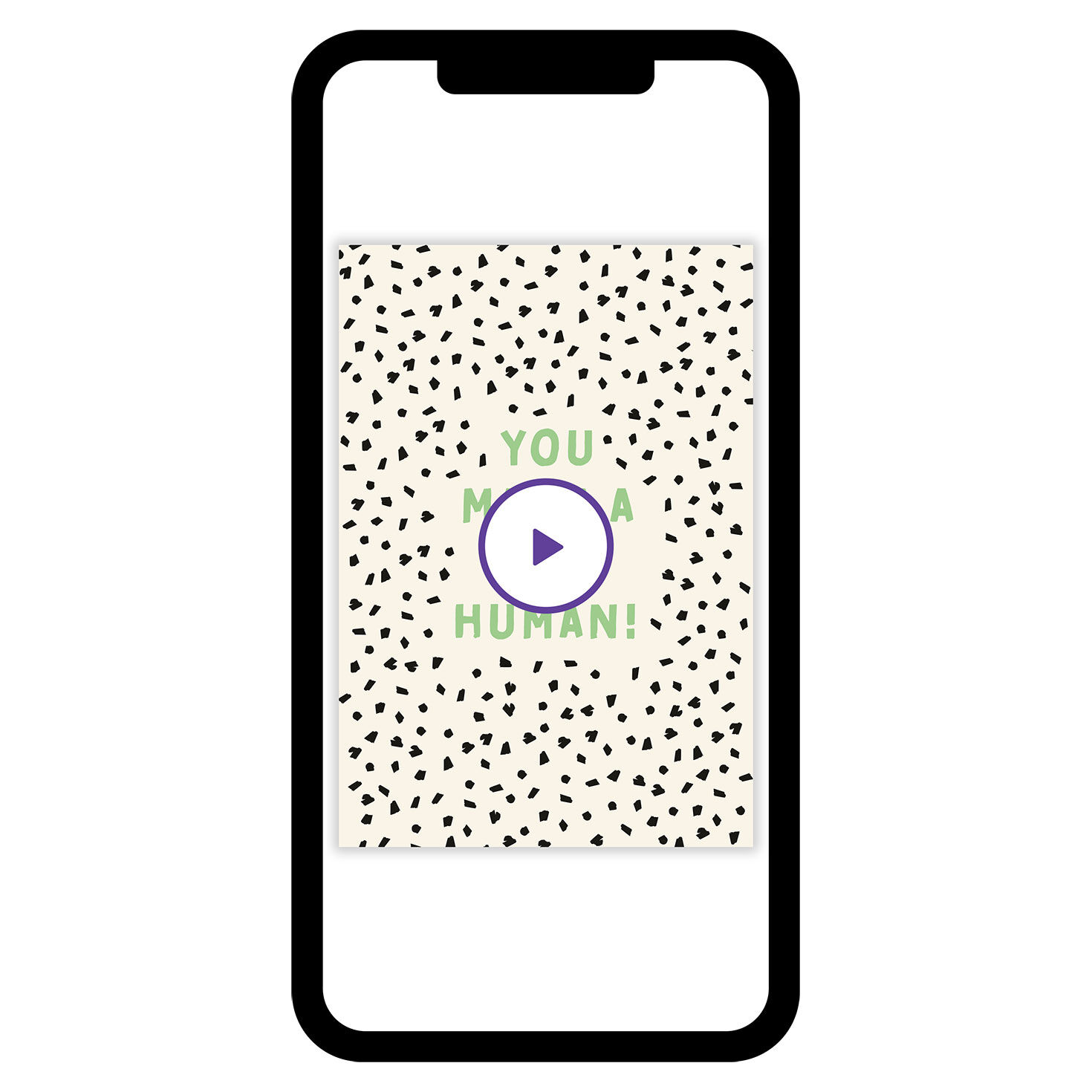 You Made a Tiny Human New Baby eCard