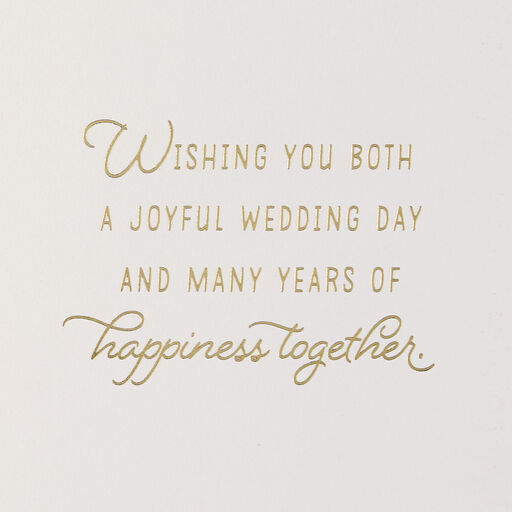 When Two Men Promise to Love Each Other Wedding Card, 