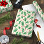 Illustrated Pine Branches and Berries Jumbo Christmas Wrapping Paper, 90 sq. ft., , large image number 3