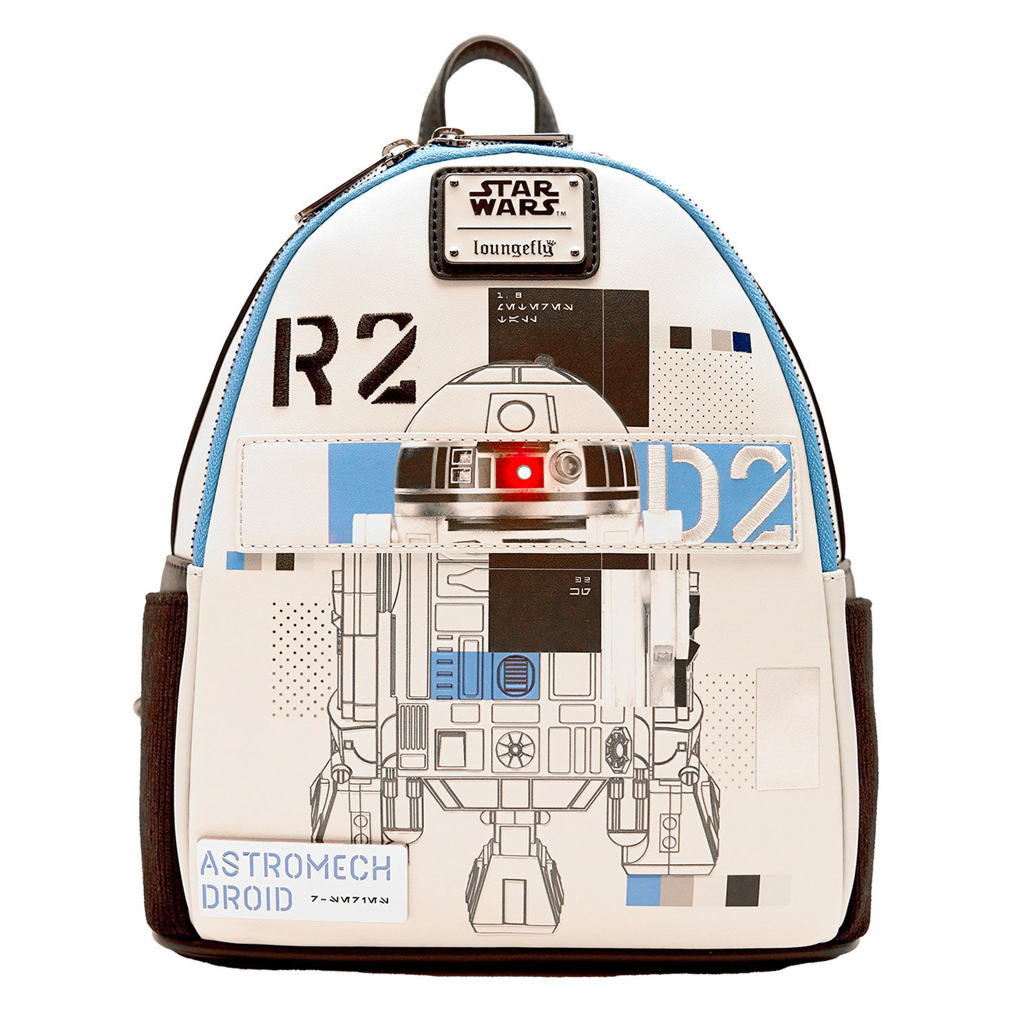 Disney - STAR WARS  Loungefly R2D2  バッグ Loungefly Star Wars R2-D2 Astromech Droid Mini Backpack