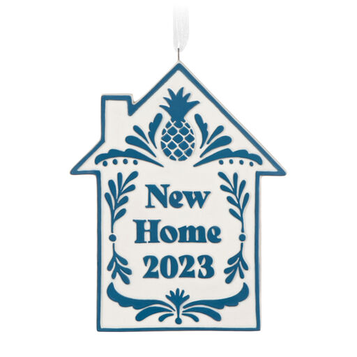 New Home 2023 Porcelain Ornament, 