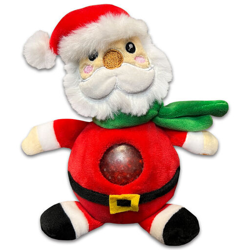 Jellyroos Santa Squeezable Plush Toy, 