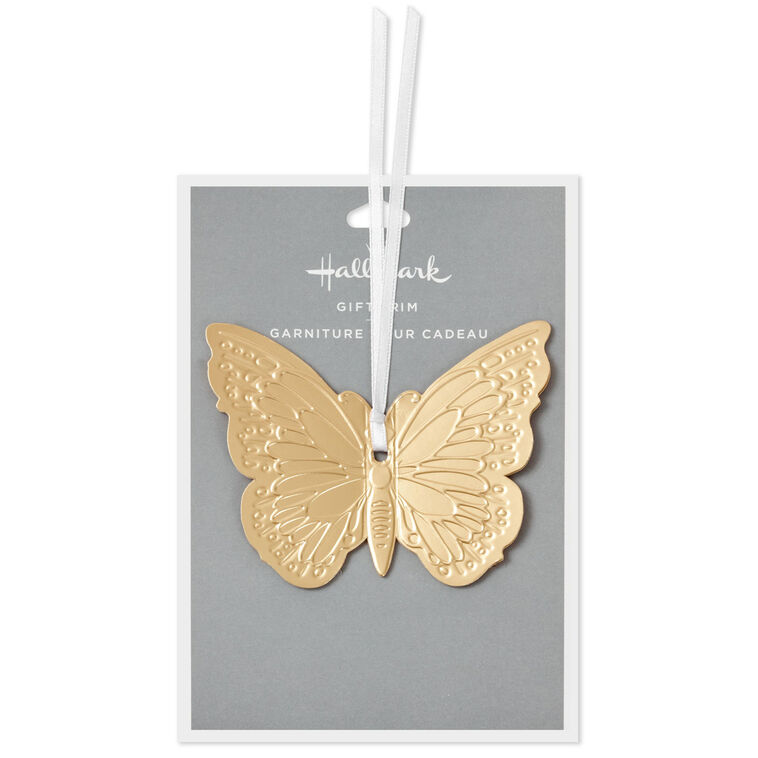 Gold Foil Die-Cut Butterfly Gift Attachment package image number 6