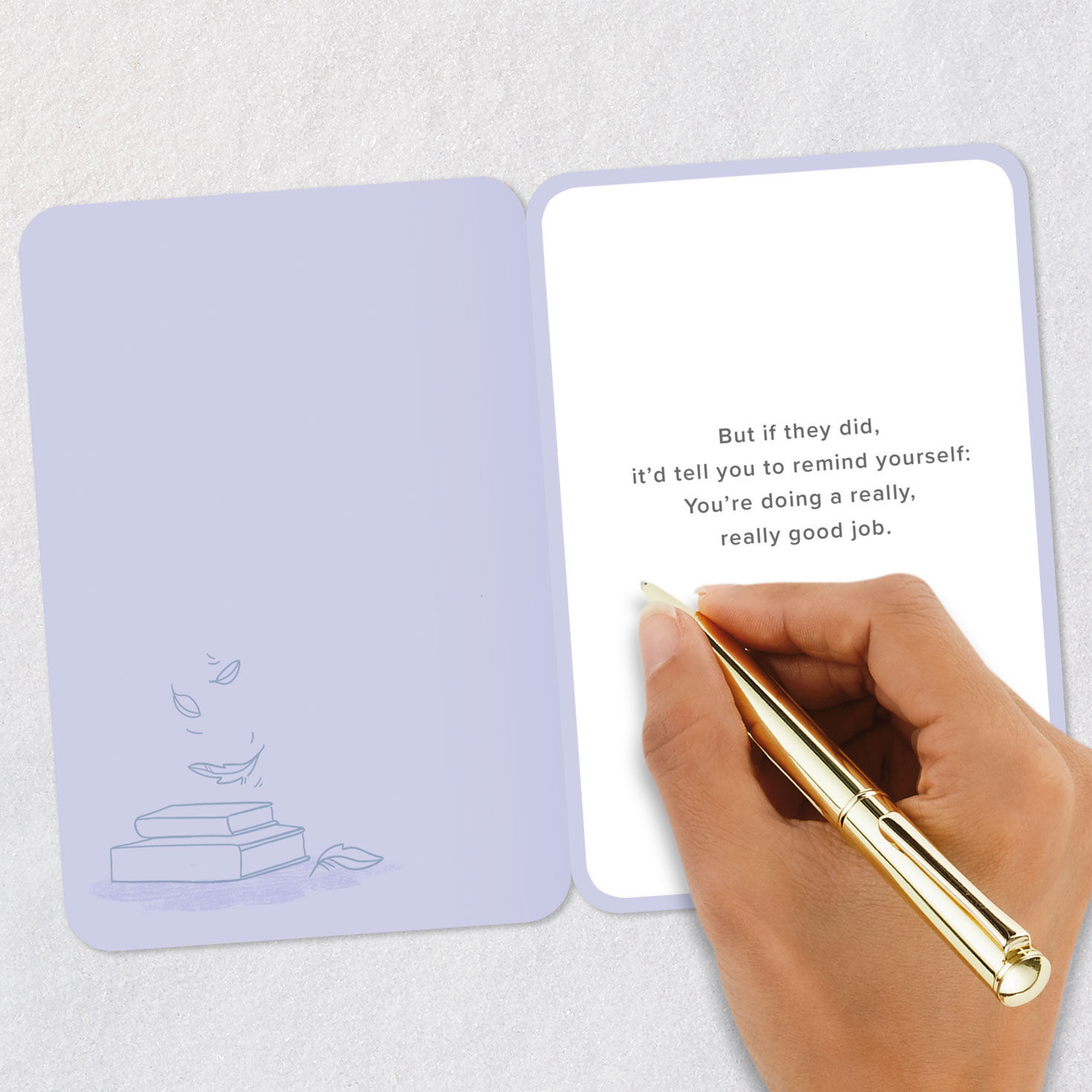 Owls Parenthood Support Encouragement Card Signing card image number 6