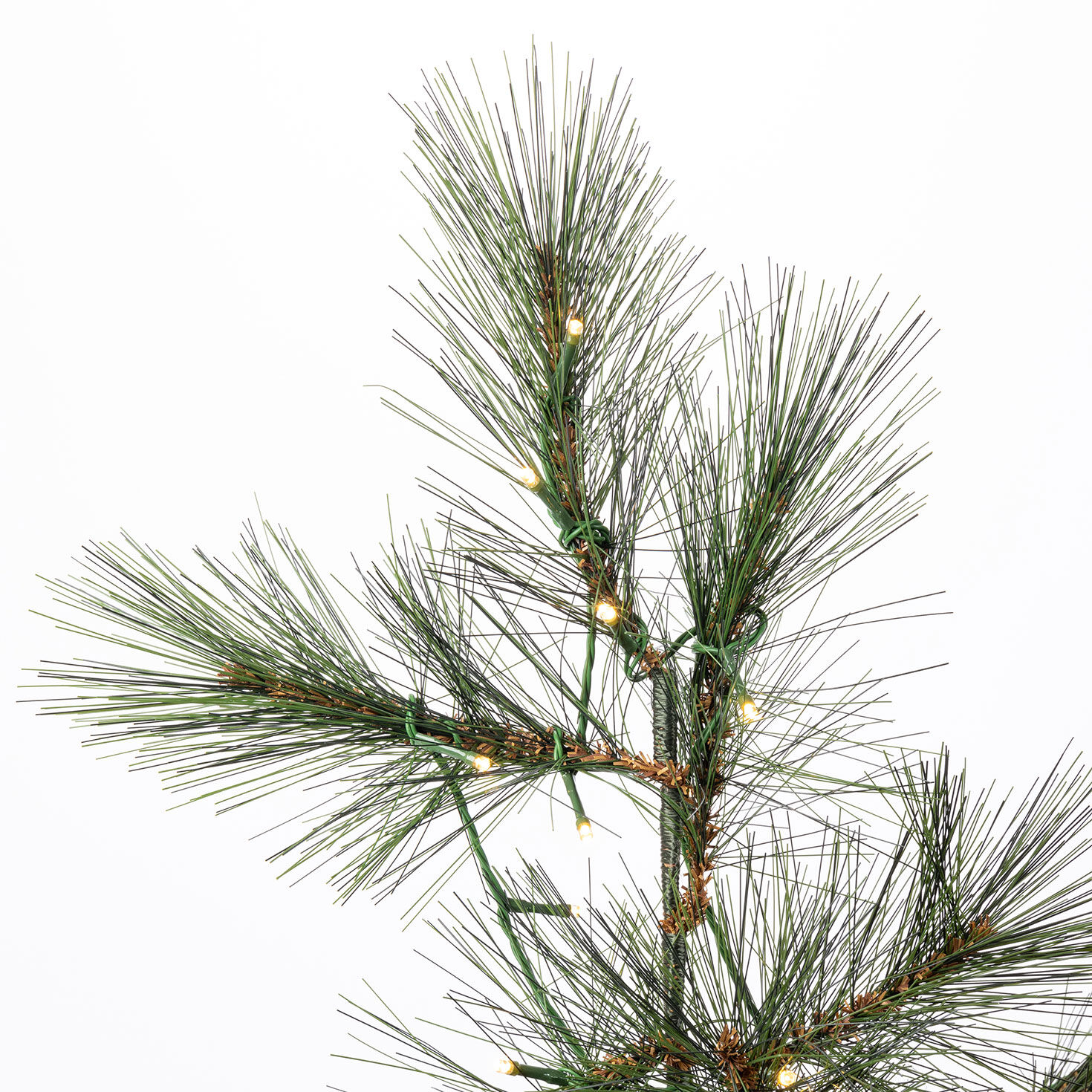 5 ft Pre-Lit Scandi Hard Needle Christmas Tree with 360 Warm White LED Lights and 130 Tips detail image number 5