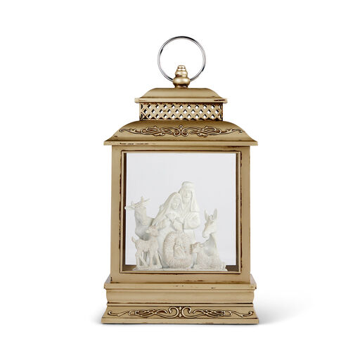 Demdaco Nativity Scene Musical Lantern With LED Light, 
