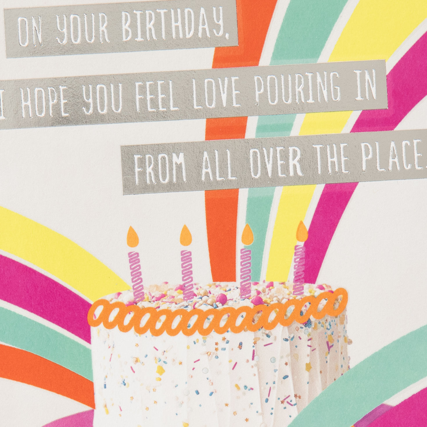 Birthday Cake and Rainbows Birthday Card for only USD 2.99 | Hallmark