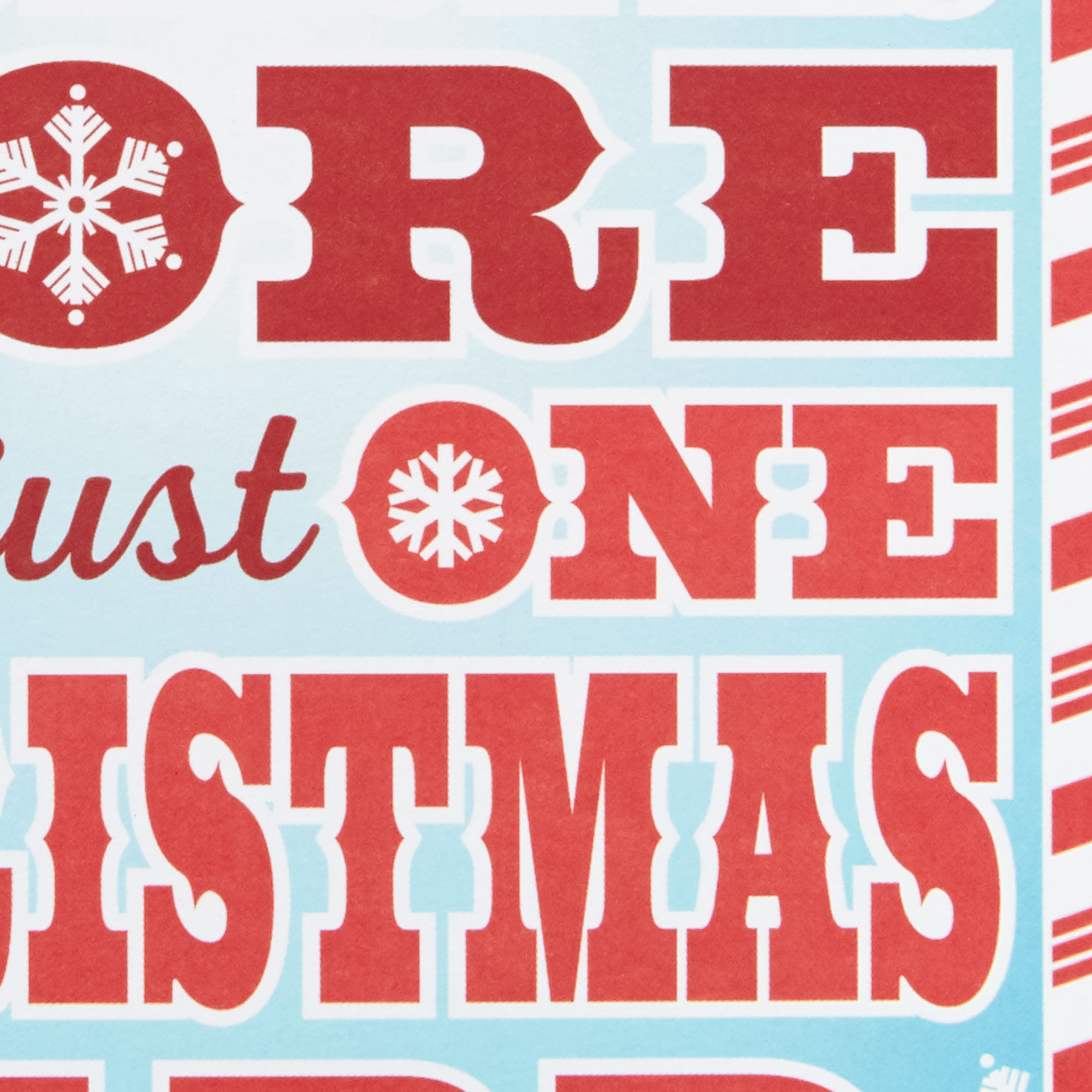 Festive Lettering With Mini Cards Funny Christmas Card for Dad Card Front Detail image number 6