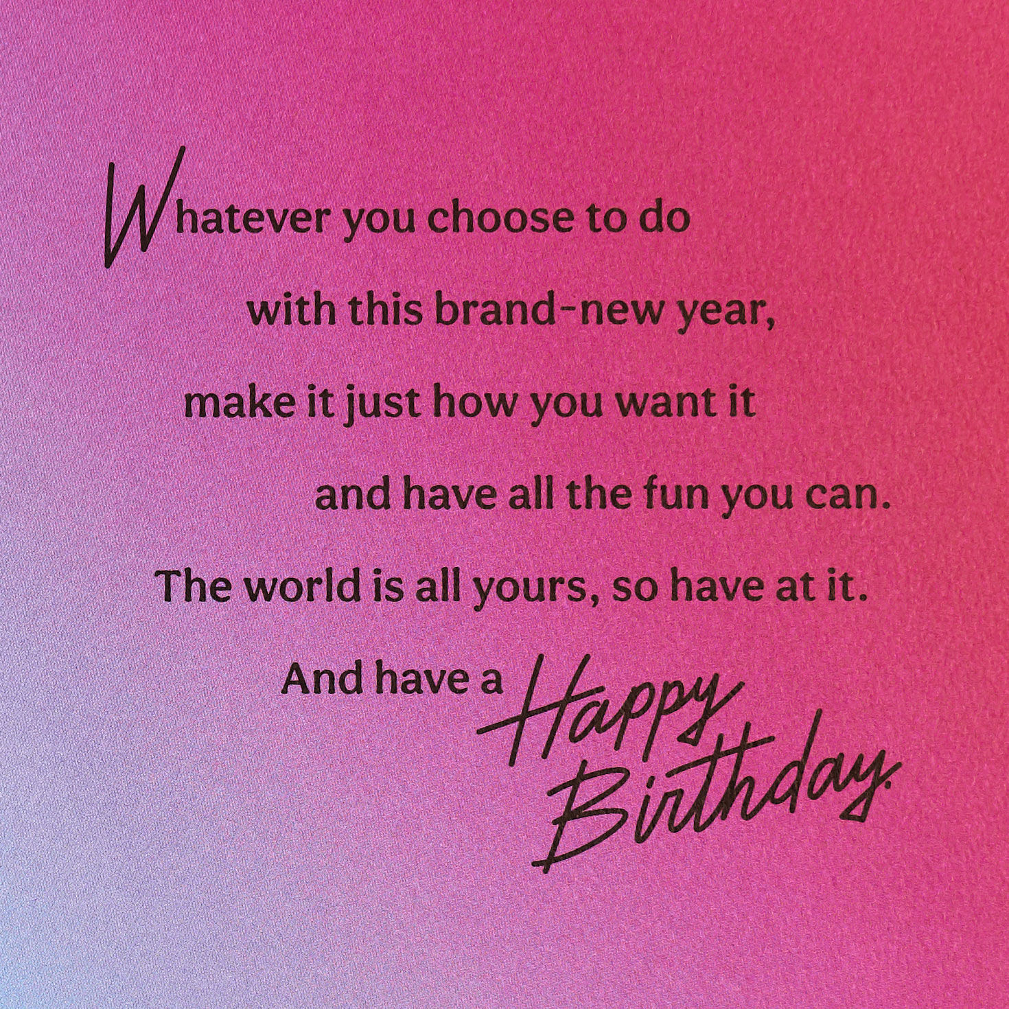 The World Is All Yours 18th Birthday Card for only USD 5.99 | Hallmark