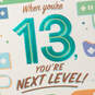You're Next Level 13th Birthday Card, , large image number 4