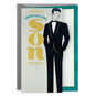 Groom in Tuxedo Son Wedding Card  image number 1