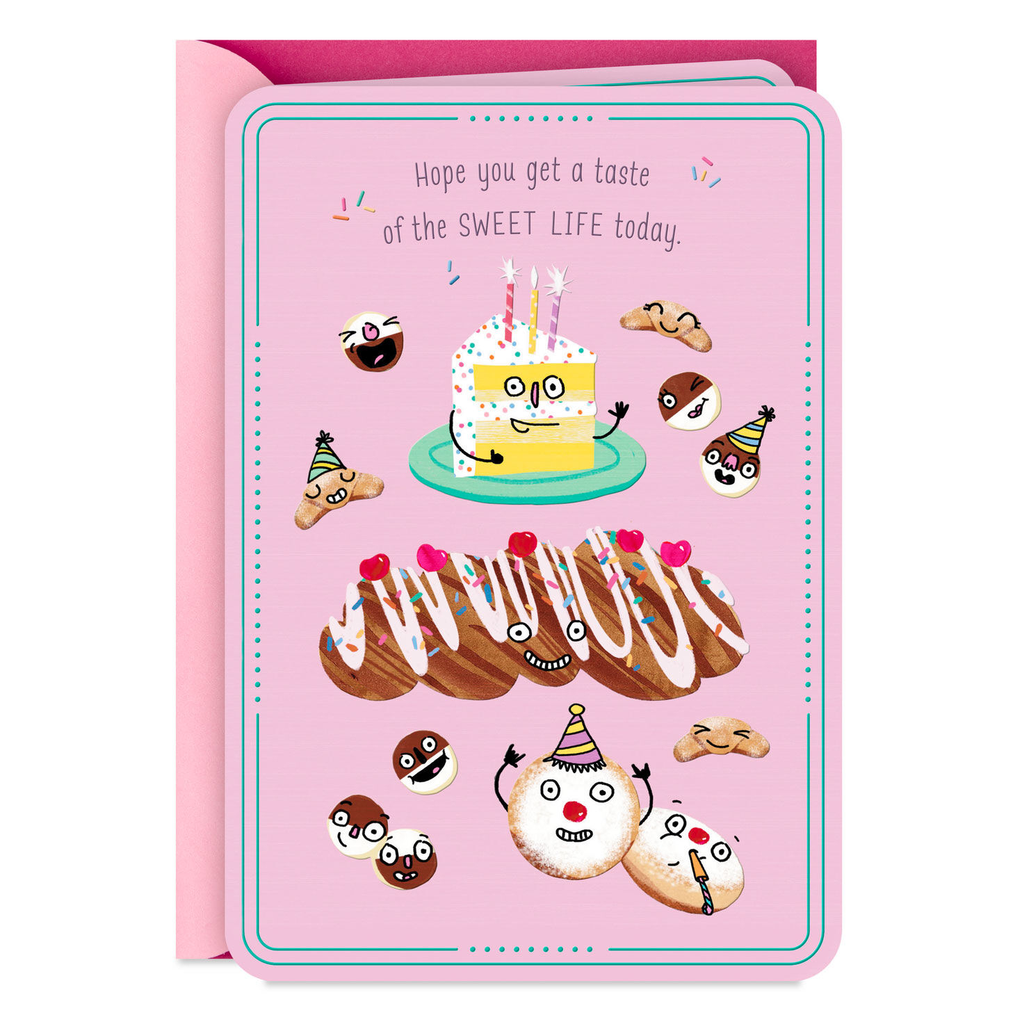 A Taste of the Sweet Life Birthday Card for Girl