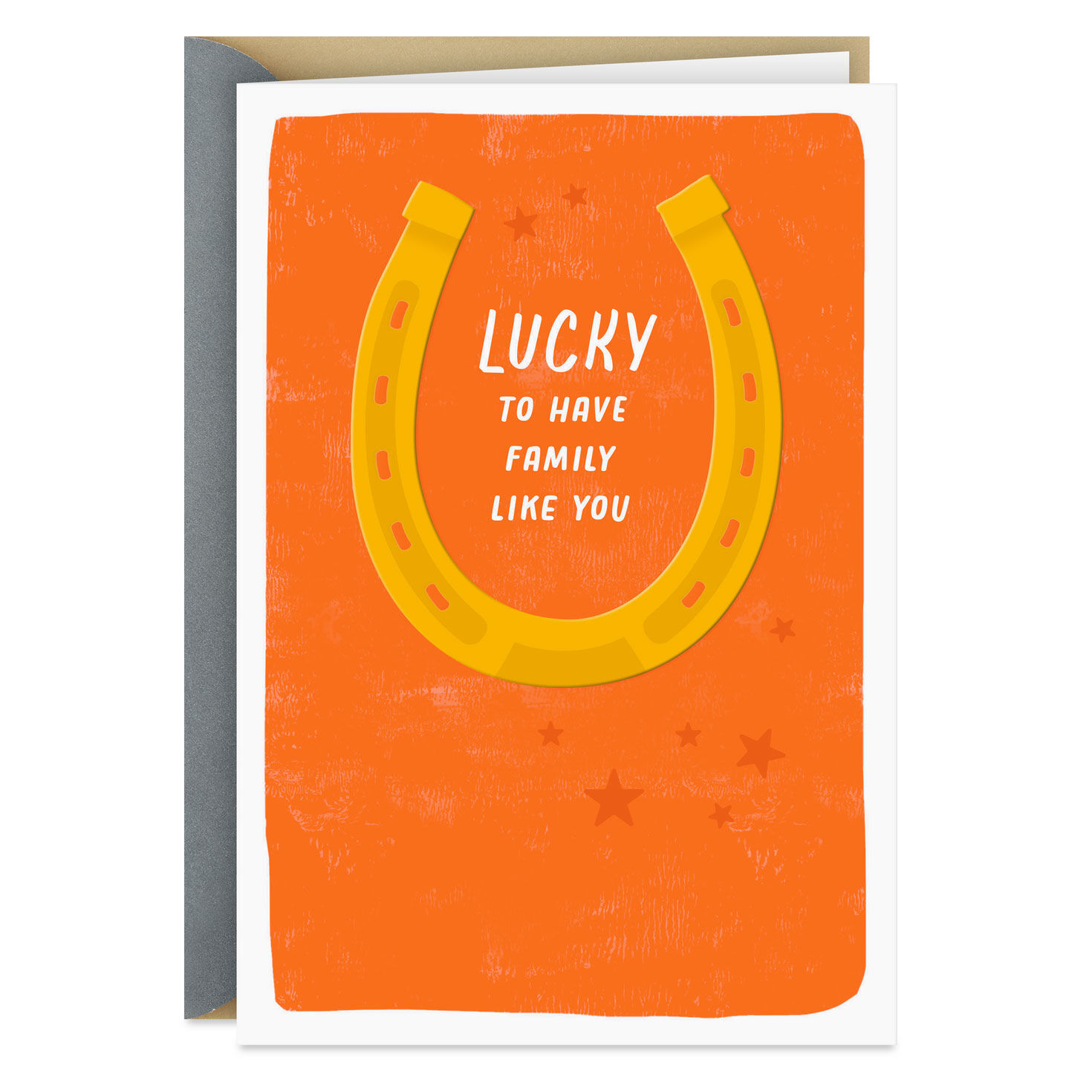 Horseshoe Lucky to Have You Father's Day Card