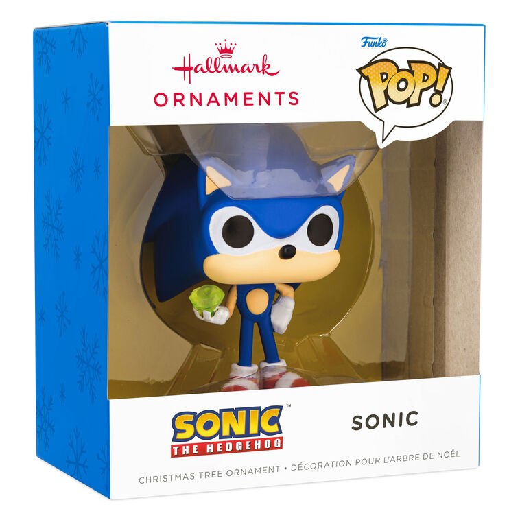 Sonic With Emerald Funko Christmas Ornament  image number 7