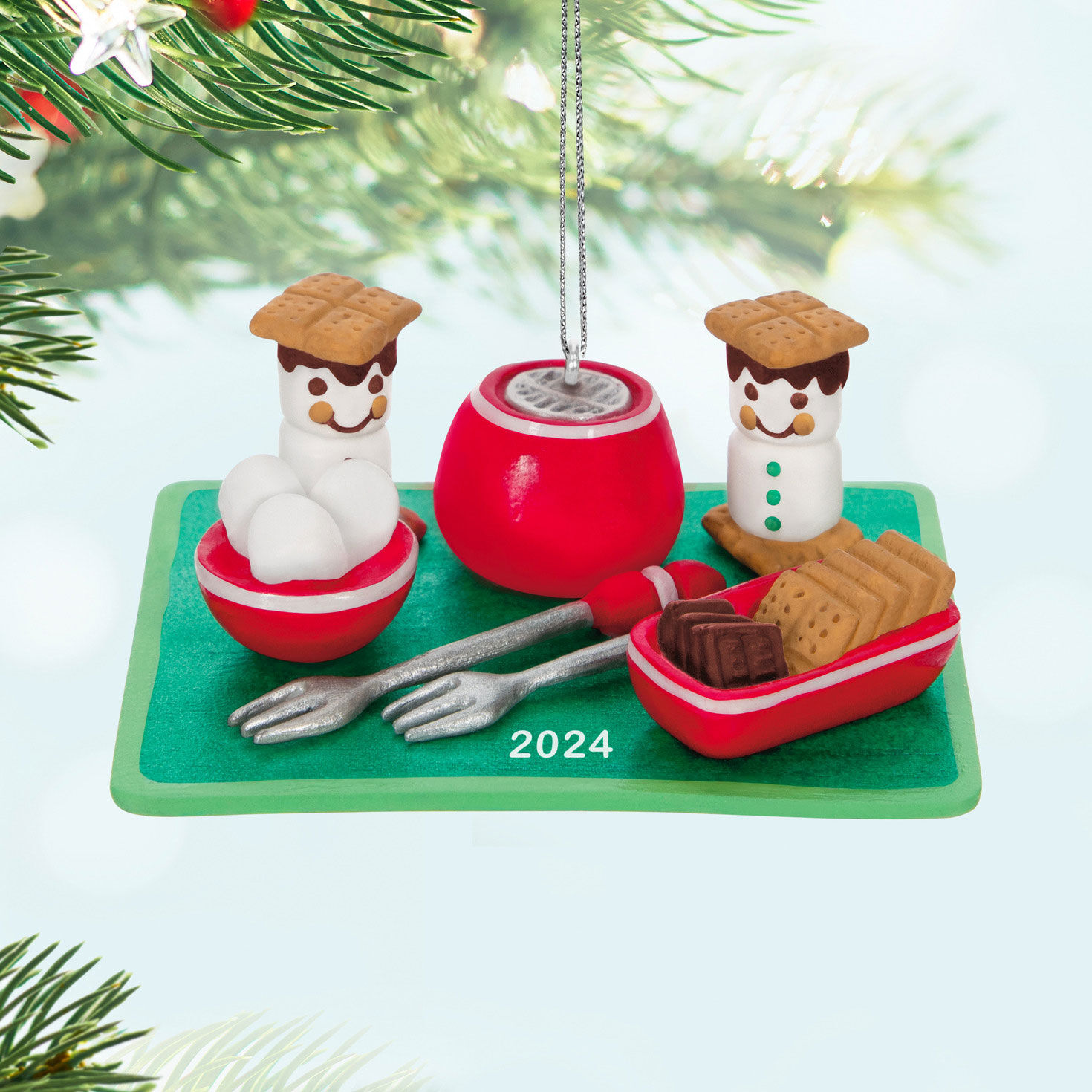 Season's Treatings 2024 Ornament Keepsake Ornaments Hallmark