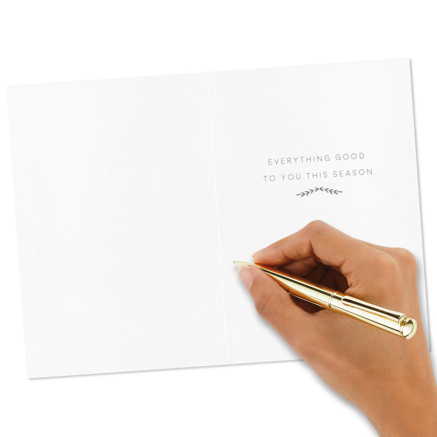 Illustrated Wreath Boxed Christmas Cards, Pack of 10, , large image number 6