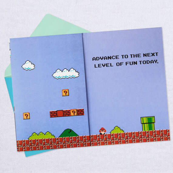 Nintendo Super Mario Bros.™ Father's Day Card With Light and Sound, , large image number 3