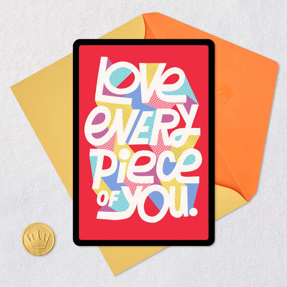 Love Every Piece of You Video Greeting Love Card, , large image number 7