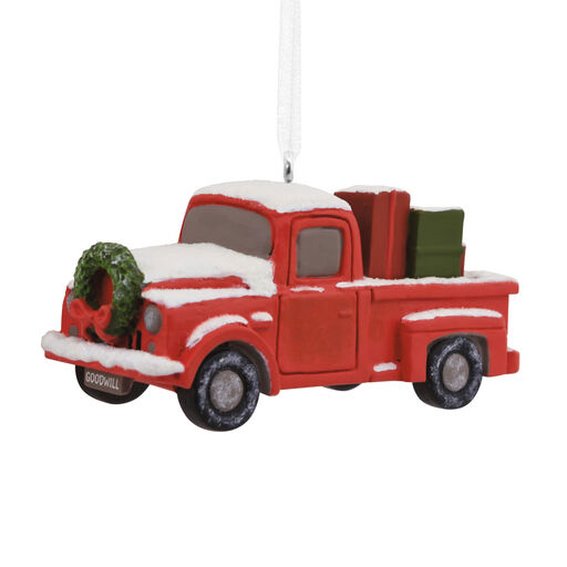 Red Pickup Truck Hallmark Ornament, 