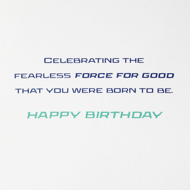 DC™ Superman™ Fearless Force Birthday Card, , large image number 2