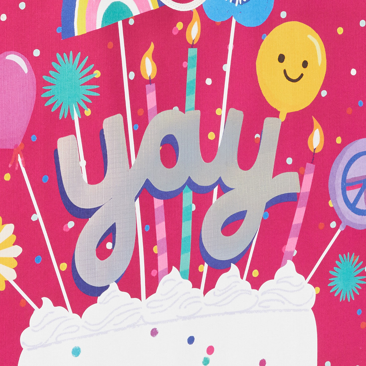 15" Yay Cake Extra-Deep Birthday Gift Bag for only USD 5.99 | Hallmark